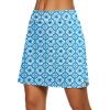image:imageEkouaer Womens Active Performance Skort Lightweight Skirt for Running Tennis Golf Workout SportsBlue Floral