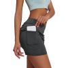 image:imageEkouaer Womens Active Performance Skort Lightweight Skirt for Running Tennis Golf Workout SportsBpocketsgrey