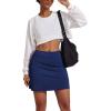 image:imageEkouaer Womens Active Performance Skort Lightweight Skirt for Running Tennis Golf Workout SportsBpocketsnavy Blue