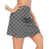 image:imageEkouaer Womens Active Performance Skort Lightweight Skirt for Running Tennis Golf Workout SportsCircle Floral