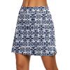 image:imageEkouaer Womens Active Performance Skort Lightweight Skirt for Running Tennis Golf Workout SportsGeometric Print