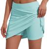 image:imageEkouaer Womens Active Performance Skort Lightweight Skirt for Running Tennis Golf Workout SportsGreen
