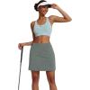 image:imageEkouaer Womens Active Performance Skort Lightweight Skirt for Running Tennis Golf Workout SportsGrey Sage