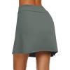 image:imageEkouaer Womens Active Performance Skort Lightweight Skirt for Running Tennis Golf Workout SportsGrey Sage
