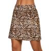 image:imageEkouaer Womens Active Performance Skort Lightweight Skirt for Running Tennis Golf Workout SportsLeopard Print