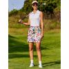 image:imageEkouaer Womens Active Performance Skort Lightweight Skirt for Running Tennis Golf Workout SportsMixed Floral