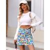 image:imageEkouaer Womens Active Performance Skort Lightweight Skirt for Running Tennis Golf Workout SportsNature Floral