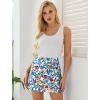 image:imageEkouaer Womens Active Performance Skort Lightweight Skirt for Running Tennis Golf Workout SportsNature Floral
