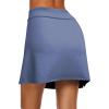 image:imageEkouaer Womens Active Performance Skort Lightweight Skirt for Running Tennis Golf Workout SportsOasis Blue