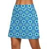 image:imageEkouaer Womens Active Performance Skort Lightweight Skirt for Running Tennis Golf Workout SportsOcean Flower