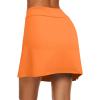 image:imageEkouaer Womens Active Performance Skort Lightweight Skirt for Running Tennis Golf Workout SportsOrange