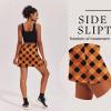 image:imageEkouaer Womens Active Performance Skort Lightweight Skirt for Running Tennis Golf Workout SportsOrange Print