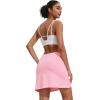 image:imageEkouaer Womens Active Performance Skort Lightweight Skirt for Running Tennis Golf Workout SportsPink