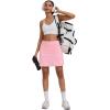 image:imageEkouaer Womens Active Performance Skort Lightweight Skirt for Running Tennis Golf Workout SportsPink