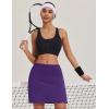 image:imageEkouaer Womens Active Performance Skort Lightweight Skirt for Running Tennis Golf Workout SportsPurple
