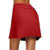 image:imageEkouaer Womens Active Performance Skort Lightweight Skirt for Running Tennis Golf Workout SportsRed