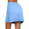 image:imageEkouaer Womens Active Performance Skort Lightweight Skirt for Running Tennis Golf Workout SportsSky Blue