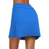 image:imageEkouaer Womens Active Performance Skort Lightweight Skirt for Running Tennis Golf Workout SportsSparkle Blue