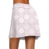 image:imageEkouaer Womens Active Performance Skort Lightweight Skirt for Running Tennis Golf Workout SportsWhite Floral