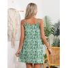 image:imageEkouaer Womens Bathing Suit Cover Up Sleeveless V Neck Swimsuit Coverups Summer Swimwear Beach Cover Ups with PocketsStripe Green