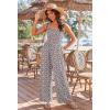 image:imageEkouaer Womens Casual Loose Jumpsuits One Piece Sleeveless Overalls Printed Long Pant Romper Fashion Boho Jumper with PocketFloral Print 3