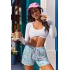 image:imageEkouaer Womens Pajama Shorts 2026 Soft Sleep Shorts Casual Pj Short Comfy Pajama Short Summer Drawstring Pajama BottomsCartoon Cat