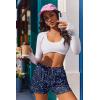 image:imageEkouaer Womens Pajama Shorts 2026 Soft Sleep Shorts Casual Pj Short Comfy Pajama Short Summer Drawstring Pajama BottomsNavy Star