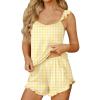 Gingham Yellow