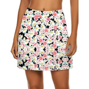 image:imageEkouaer Womens Active Performance Skort Lightweight Skirt for Running Tennis Golf Workout SportsPink Floral