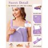 image:imageEkouaer Towel Wrap for Women Spa Bath Robe Lightweight Terry Cloth Wrap Adjustable Shower Robe with Headband SXLLavender