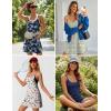 image:imageEkouaer Womens Athletic Romper Dress Summer Tennis Active Sports Mini Dresses Built in Shorts Travel Vacation Outfits SXXLBlack Grey