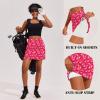 image:imageEkouaer 16 Golf Skorts for Woman with Inner Pockets Silicone Grippers Tennis Skirt Quick Dry Athletic Pickleball SkortArt Wave