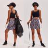 image:imageEkouaer 16 Golf Skorts for Woman with Inner Pockets Silicone Grippers Tennis Skirt Quick Dry Athletic Pickleball SkortBlack Colorful Print