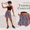 image:imageEkouaer 16 Golf Skorts for Woman with Inner Pockets Silicone Grippers Tennis Skirt Quick Dry Athletic Pickleball SkortBlack Colorful Print