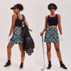 image:imageEkouaer 16 Golf Skorts for Woman with Inner Pockets Silicone Grippers Tennis Skirt Quick Dry Athletic Pickleball SkortBlue Floral