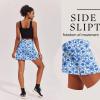 image:imageEkouaer 16 Golf Skorts for Woman with Inner Pockets Silicone Grippers Tennis Skirt Quick Dry Athletic Pickleball SkortBlue White Floral