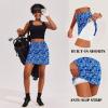 image:imageEkouaer 16 Golf Skorts for Woman with Inner Pockets Silicone Grippers Tennis Skirt Quick Dry Athletic Pickleball SkortCean Pattern