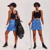 image:imageEkouaer 16 Golf Skorts for Woman with Inner Pockets Silicone Grippers Tennis Skirt Quick Dry Athletic Pickleball SkortCean Pattern