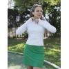 image:imageEkouaer 16 Golf Skorts for Woman with Inner Pockets Silicone Grippers Tennis Skirt Quick Dry Athletic Pickleball SkortGreen