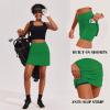 image:imageEkouaer 16 Golf Skorts for Woman with Inner Pockets Silicone Grippers Tennis Skirt Quick Dry Athletic Pickleball SkortGreen