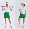 image:imageEkouaer 16 Golf Skorts for Woman with Inner Pockets Silicone Grippers Tennis Skirt Quick Dry Athletic Pickleball SkortGreen