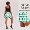 image:imageEkouaer 16 Golf Skorts for Woman with Inner Pockets Silicone Grippers Tennis Skirt Quick Dry Athletic Pickleball SkortGreen White Plaid