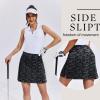 image:imageEkouaer 16 Golf Skorts for Woman with Inner Pockets Silicone Grippers Tennis Skirt Quick Dry Athletic Pickleball SkortGrey Camo