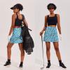 image:imageEkouaer 16 Golf Skorts for Woman with Inner Pockets Silicone Grippers Tennis Skirt Quick Dry Athletic Pickleball SkortIce Crack