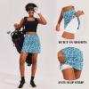image:imageEkouaer 16 Golf Skorts for Woman with Inner Pockets Silicone Grippers Tennis Skirt Quick Dry Athletic Pickleball SkortIce Crack