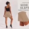 image:imageEkouaer 16 Golf Skorts for Woman with Inner Pockets Silicone Grippers Tennis Skirt Quick Dry Athletic Pickleball SkortKhaki