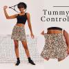 image:imageEkouaer 16 Golf Skorts for Woman with Inner Pockets Silicone Grippers Tennis Skirt Quick Dry Athletic Pickleball SkortLeopard