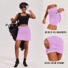 image:imageEkouaer 16 Golf Skorts for Woman with Inner Pockets Silicone Grippers Tennis Skirt Quick Dry Athletic Pickleball SkortLilac