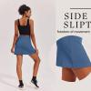 image:imageEkouaer 16 Golf Skorts for Woman with Inner Pockets Silicone Grippers Tennis Skirt Quick Dry Athletic Pickleball SkortOasis Blue