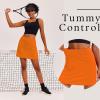 image:imageEkouaer 16 Golf Skorts for Woman with Inner Pockets Silicone Grippers Tennis Skirt Quick Dry Athletic Pickleball SkortOrange